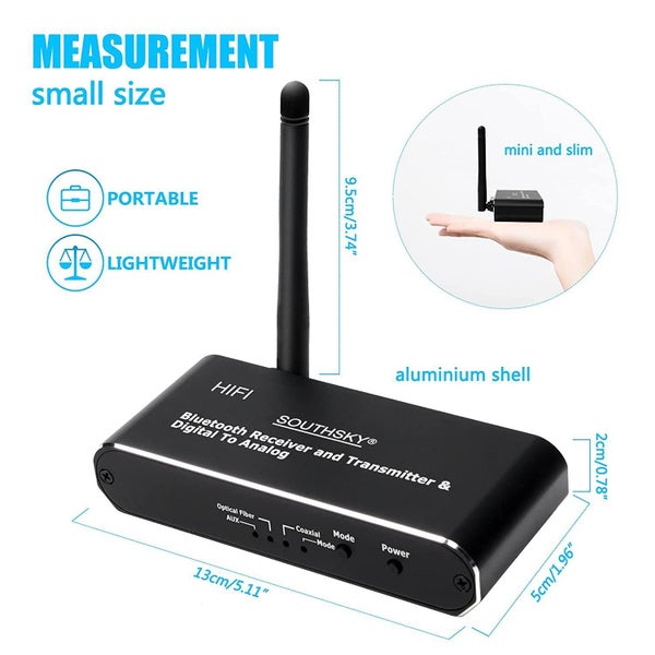 New DAC Converter Bluetooth Receiver Clearance Sale Carousel 2