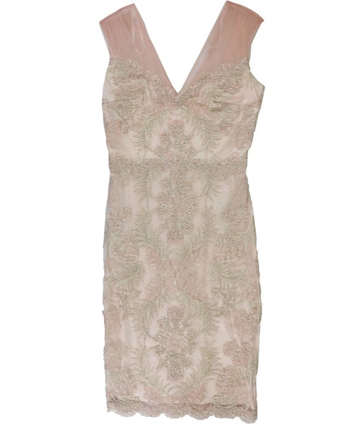 Tadashi Shoji Womens Lace Sheath Dress, NWT Carousel 1