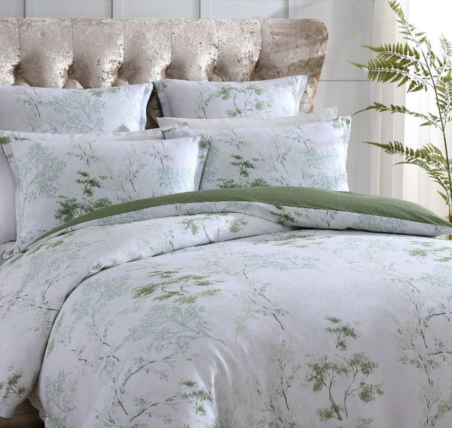King Duvet / Quilt Cover Set - FLINDERS SAGE | Smartfox NZ Carousel 2