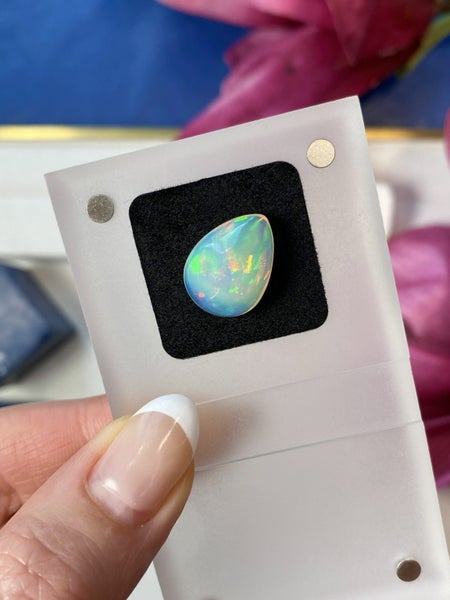 $1RES ~ $2480 Buy Now * Premium 5.42ct Welo Opal - Fire Cloud Pattern Carousel 2