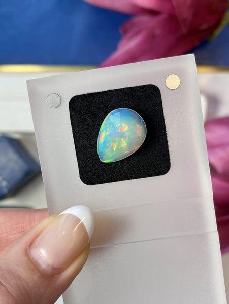 $1RES ~ $2480 Buy Now * Premium 5.42ct Welo Opal - Fire Cloud Pattern Carousel 1