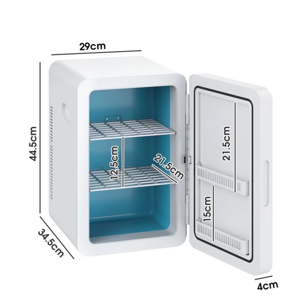 22L Mini Fridge Portable Car Refrigerator AC/DC Powered Cooler and Warmer Carousel 12