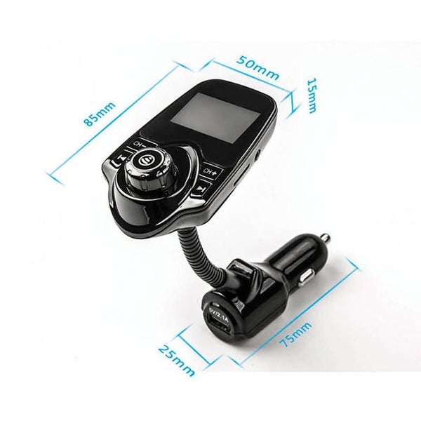 Hod Health & Home Bluetooth Car Fm Transmitter Audio Adapter Receiver Wireless H Carousel 2