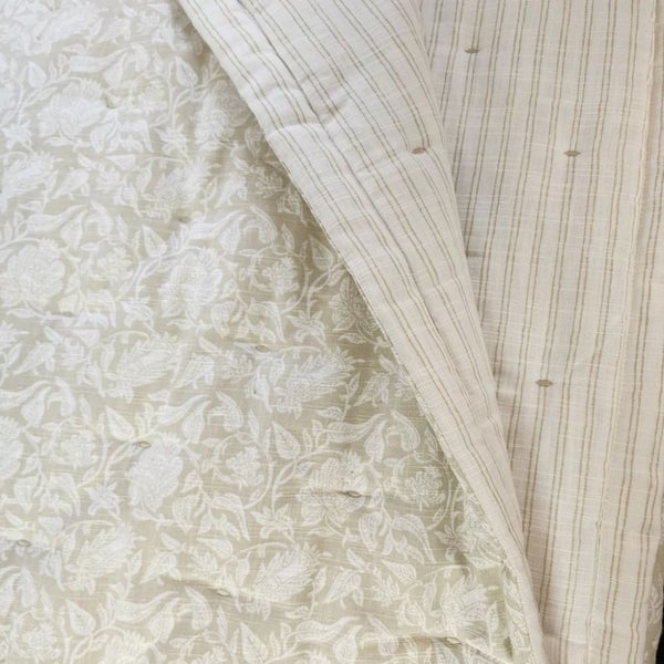 Madras Quilt - Natural by Seneca Carousel 1