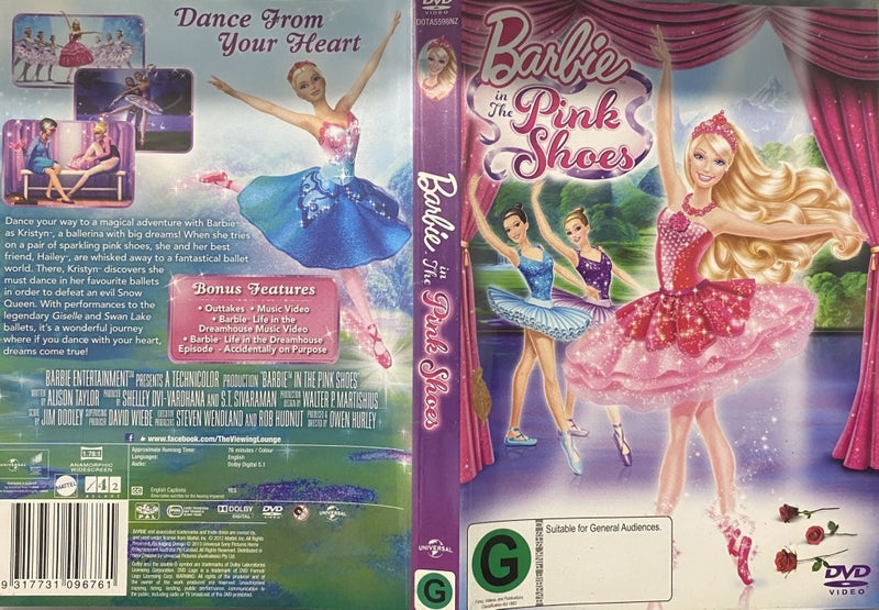 Barbie In The Pink Shoes DVD #1160 Carousel 1