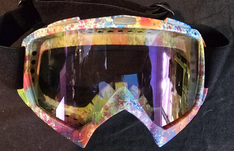 Sports Goggles-Adult-New (Box L) Blue Dot Carousel 6