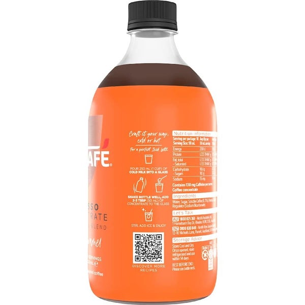 Nescafe Coffee Concentrate Espresso Caramel - 500mL Carousel 4
