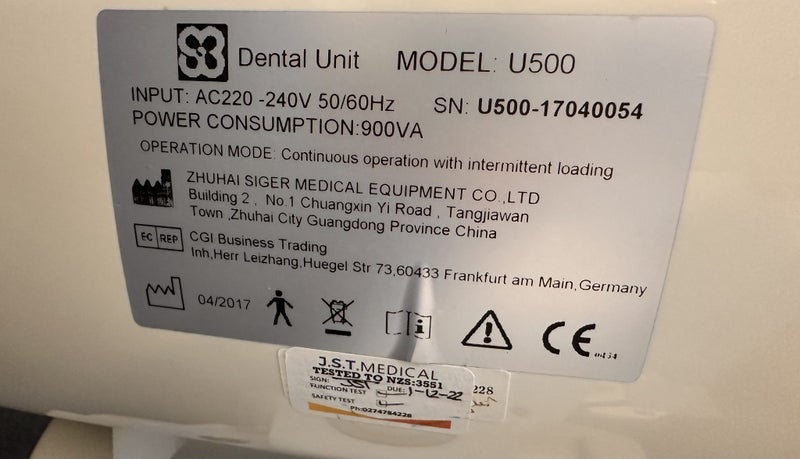 Siger U500 dentist chair in fabulous condition. Carousel 2