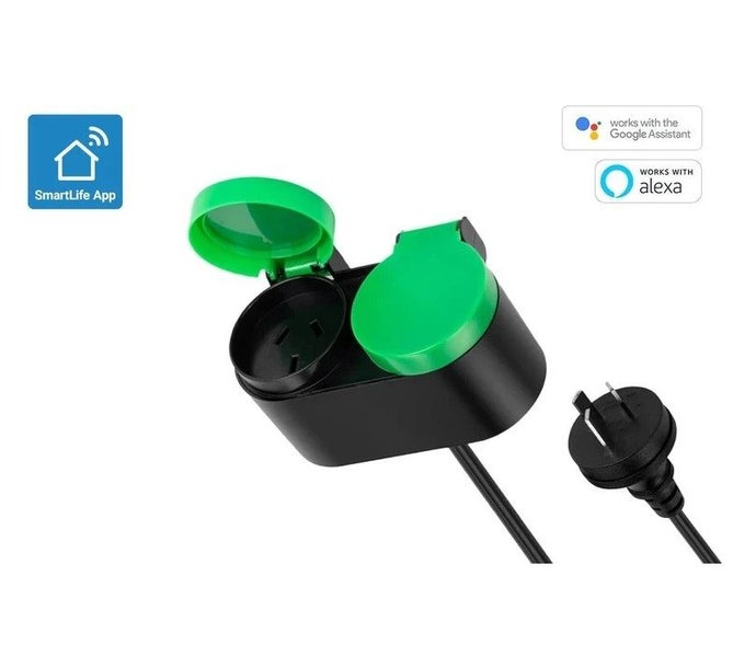 Smart Ape IP44 Outdoor Dual Smart Plug Carousel 1