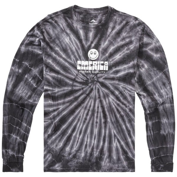 EMERICA ROLL WITH LS TIEDYE TEE [BLACK] Carousel 1