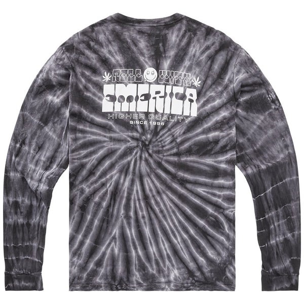 EMERICA ROLL WITH LS TIEDYE TEE [BLACK] Carousel 2