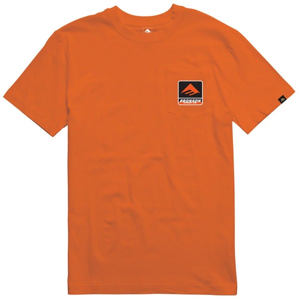 EMERICA BRONSON POCKET TEE [ORANGE] Carousel 1