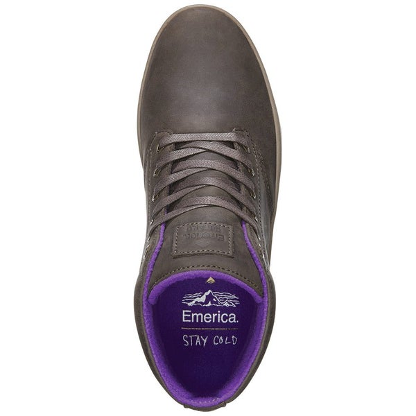 EMERICA ROMERO LACED HIGH [CHOCOLATE/GUM] 12 US Carousel 3