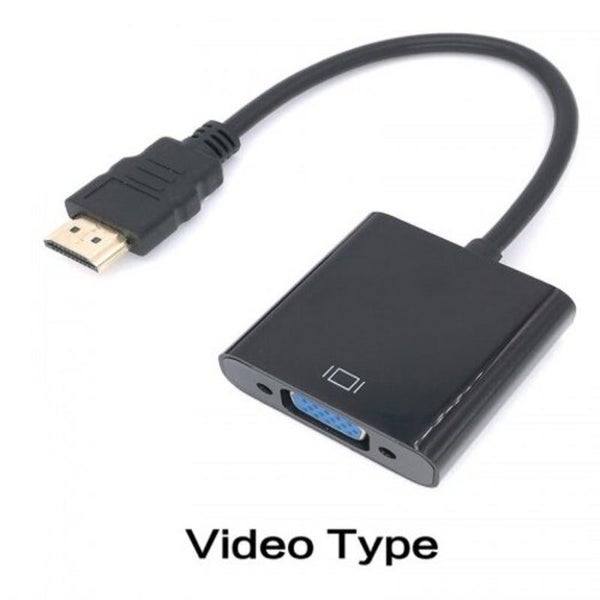 Hod Health & Home Hdmi To Vga Converter Digital For Pc Laptop Tablet 1080P Adapt Carousel 2