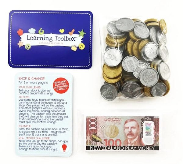 New Zealand Play Money Educational Pack Carousel 3
