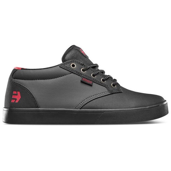 ETNIES JAMESON MID CRANK MTB FLAT SHOES [BLACK/DARK GREY/RED] Carousel 1