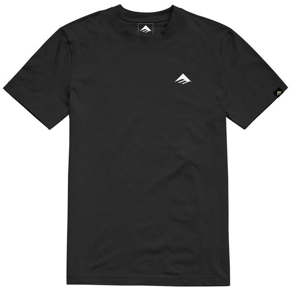 EMERICA TRIANGLE STAPLE TEE [BLACK] Carousel 1