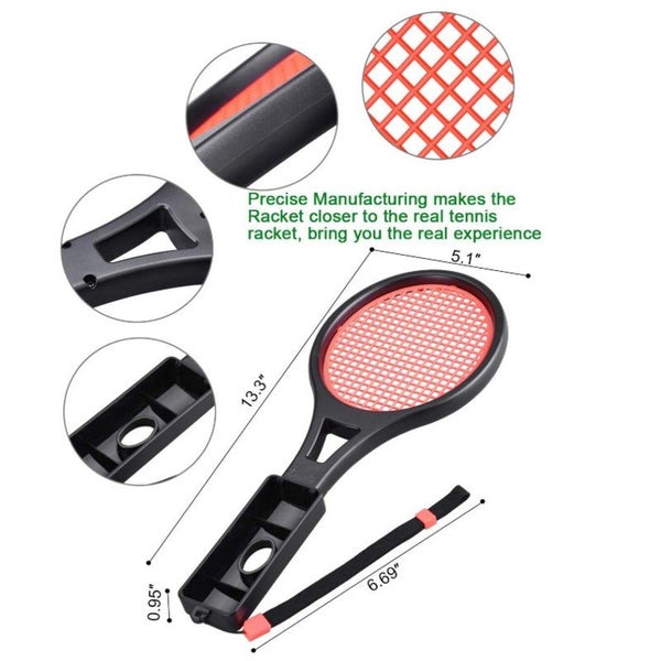 Hod Health & Home Tennis Racket For Nintendo Switch Joy Con Controller Kingtop T Carousel 2