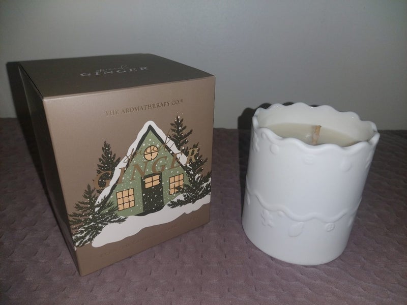 **NEW Aromatherapy Co. Ginger Candle 200 gms Carousel 1