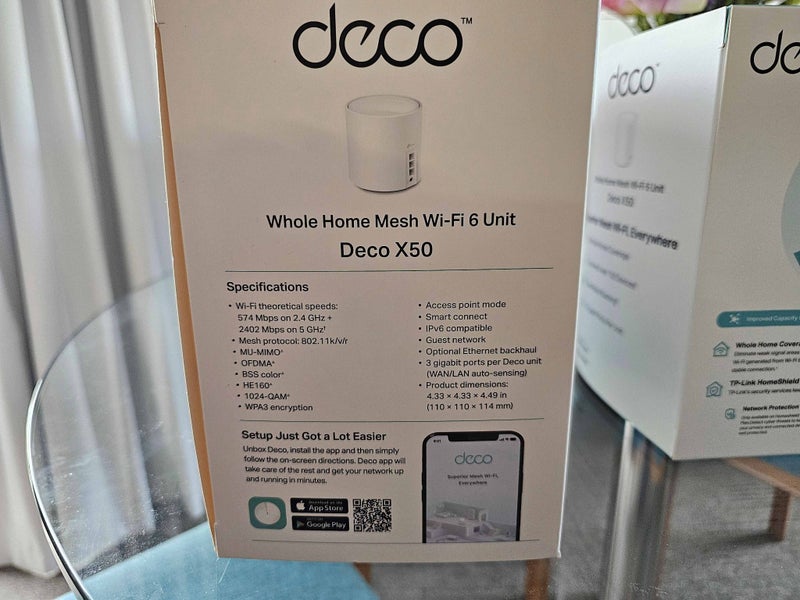 Deco Whole Home Mesh WiFi 6 Unit64142556961027112