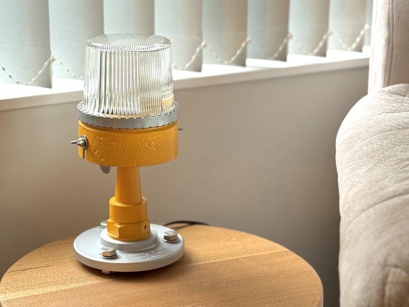 Restored Airfield Runway Edge Desk Lamp64369491273859110
