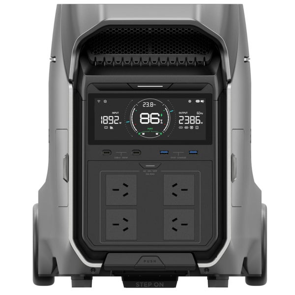 ECOFLOW Delta Pro 3 Portable Power Station 4096WH AC* 7 4000W, 2* USB-A QC 18W, Carousel 2