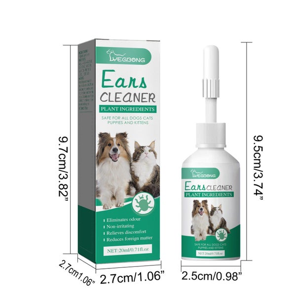 Dog Ear Cleaner, Ear Infection Treatment for Dogs and Cats, Pet Removal Ear Hair Carousel 2