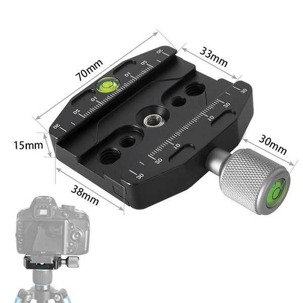 Hod Health & Home Qr 70N Clamp Quick Release Plate For Arca Swiss Manfrotto Gitz Carousel 2