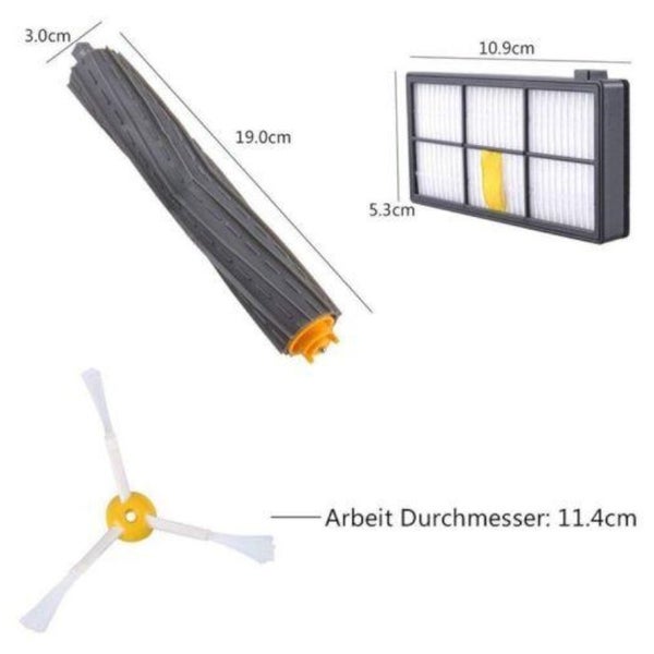 Hod Health & Home For Irobot Roomba Replacement Parts Kit 980 990 900 896 886 87 Carousel 2