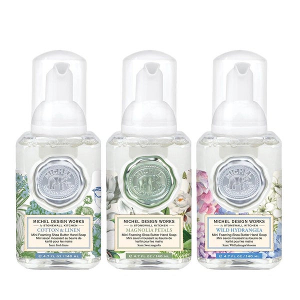 Mini Foaming Soap Set Botanical Bliss by Michel Design Works Carousel 1