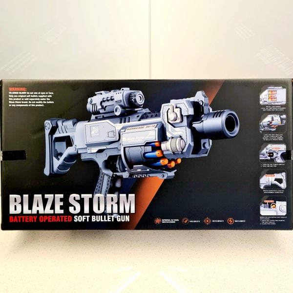 Blaze Storm Automatic Soft Bullet Dart Gun Carousel 1