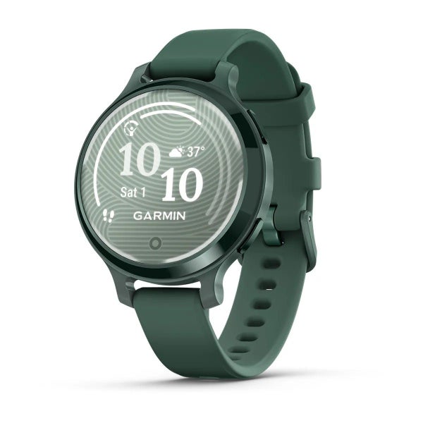 Garmin Lily 2 Active - Jasper Green with Jasper Green Silicone Band Carousel 1