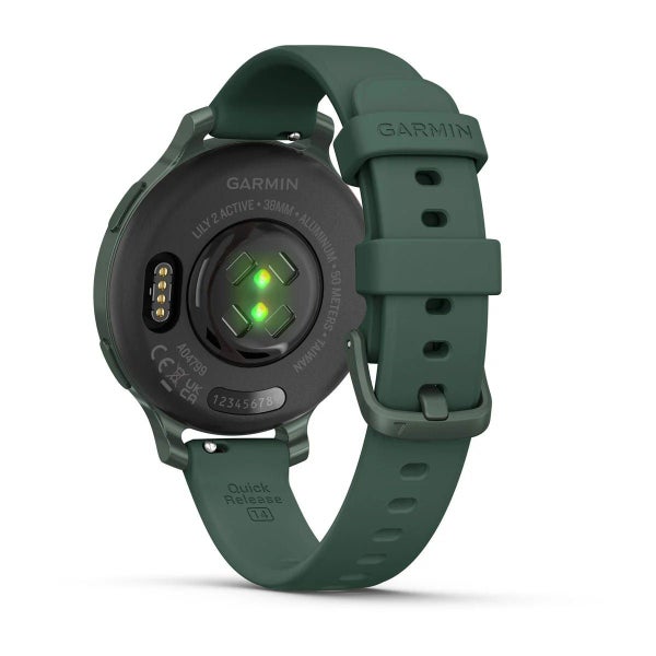 Garmin Lily 2 Active - Jasper Green with Jasper Green Silicone Band Carousel 9