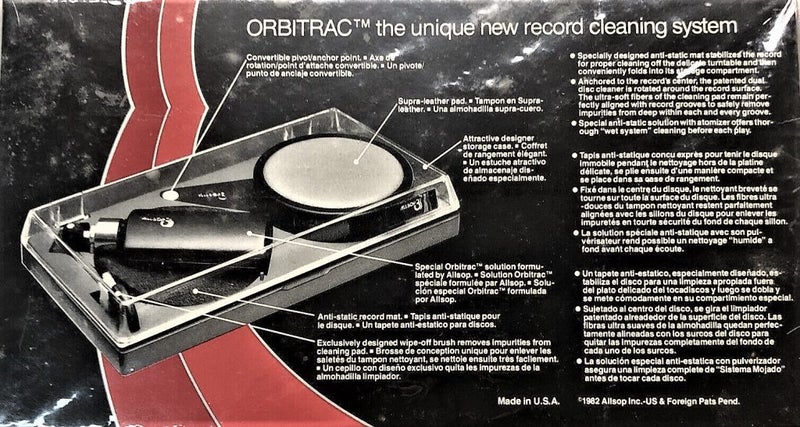 ALLSOP ORBITRAC 3 Record Cleaner64142570525441111