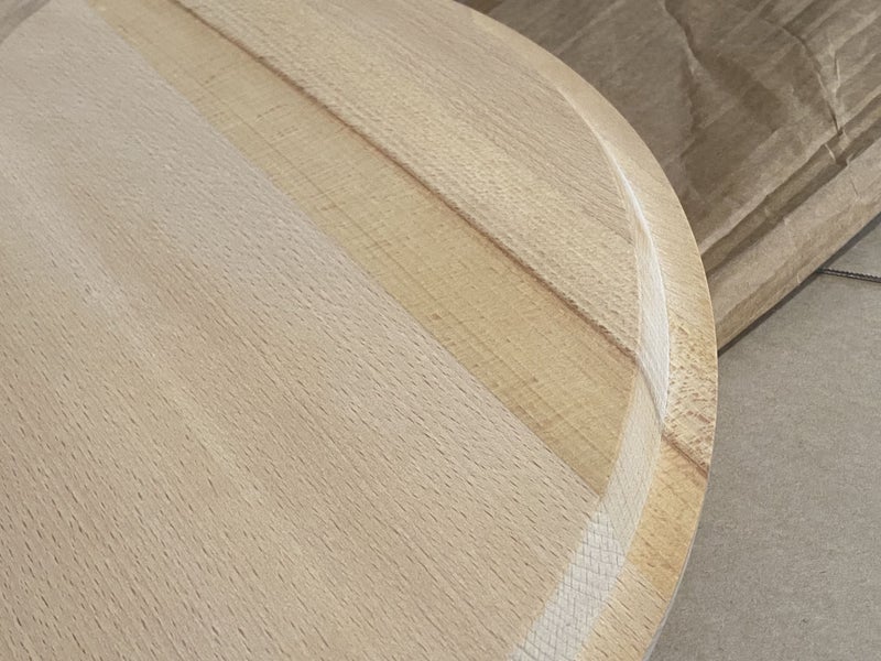 Wooden Chopping Board - Half moon shape NICE BEECH WOOD cut your own shape Carousel 1