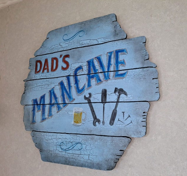 "Dad's mancave" by MAG. Carousel 3