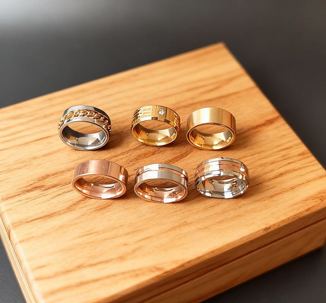 (6X Rings for Women) Mix & Match Statement Rings RSS10DC-1364530989281281111