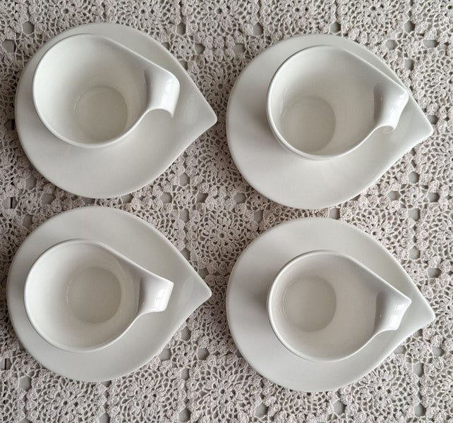 Villeroy and Boch Flow - V&B - tea cups and saucers x 464261047839746111