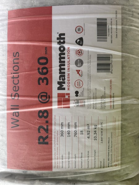 Insulation mammoth R2.8 wall Carousel 1