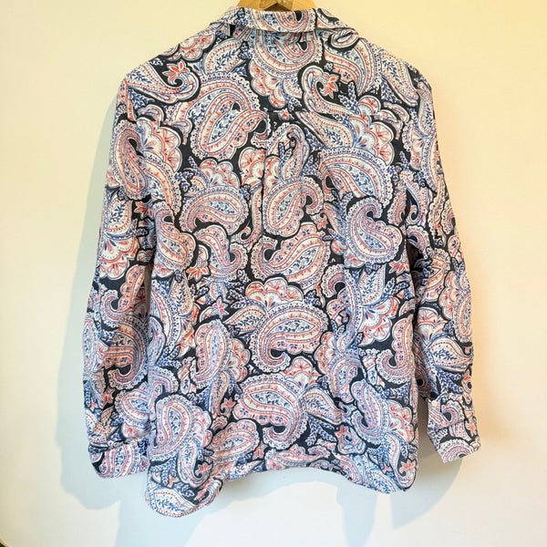 Trenery Paisley French Linen - Size M Carousel 5