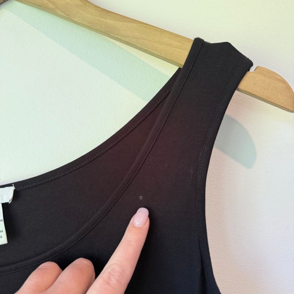 Cache Mini Black Dress With Sequins Sleeve Size XS Carousel 5