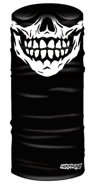 Headskinz Smallheads XS Neck Gaiter - Classic Biker Skull Carousel 2
