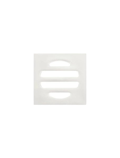 Meir Square Floor Grate Shower Drain | Brushed Nickel Carousel 1