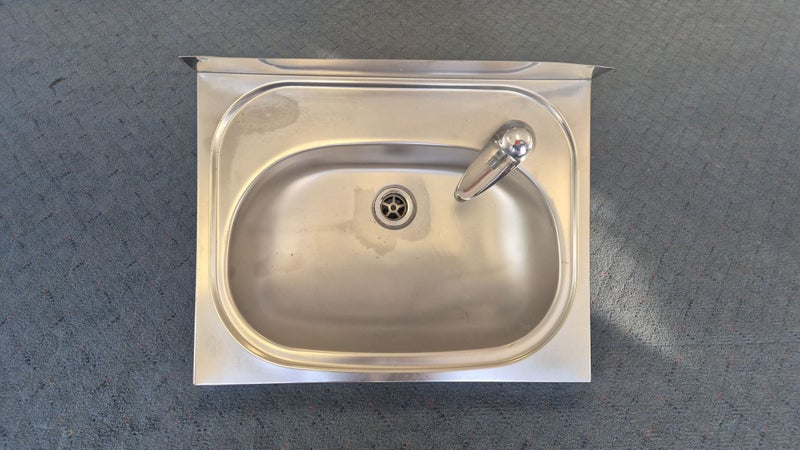 Burns & Ferrall Stainless Steel Sink / Basin and Presto Tap Carousel 1