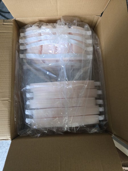 Face Shield with Foam Headband and Elastic Strap (5 per pack) Carousel 3