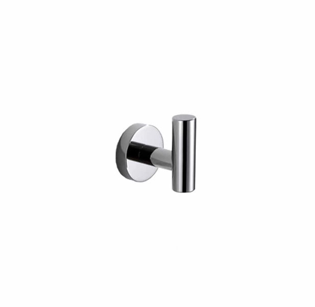 Tube Robe Hook | Brushed Nickel Carousel 1