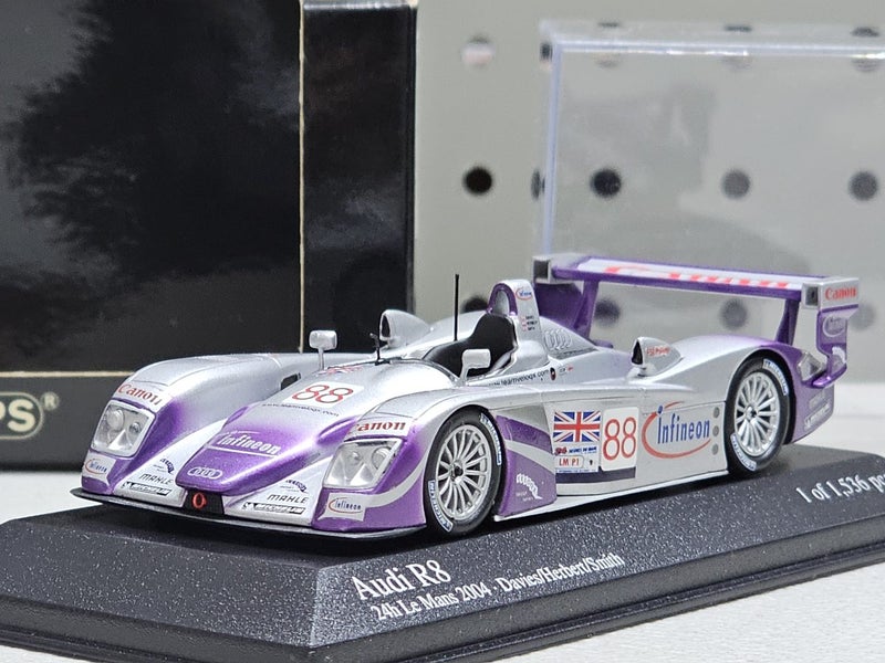 1/43 Audi R8 #88 - 2004 24hr Le Mans Carousel 1