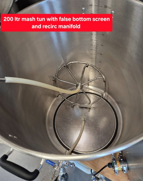 SS Brewtech 3 vessel brewery, 50 gallon, 190-liter64512956786433113