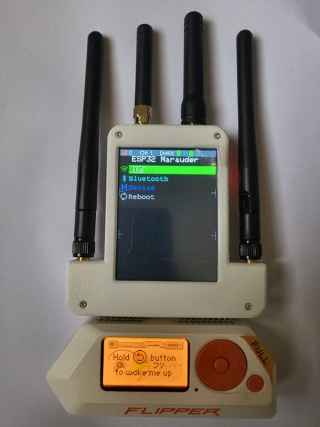 Flipper Zero + Marauder Wi-Fi Dev Board – Elite Cyber Toolkit (Brand New)64142575239810110