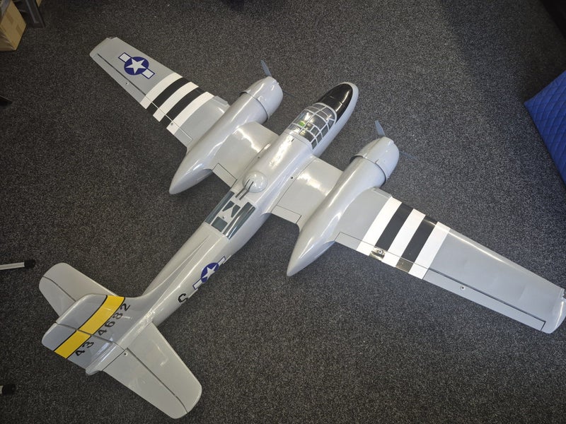 Phoenix Models A26 Invader w/Hitec Servos & 2 x OS55AX's ("All New"!) Carousel 2